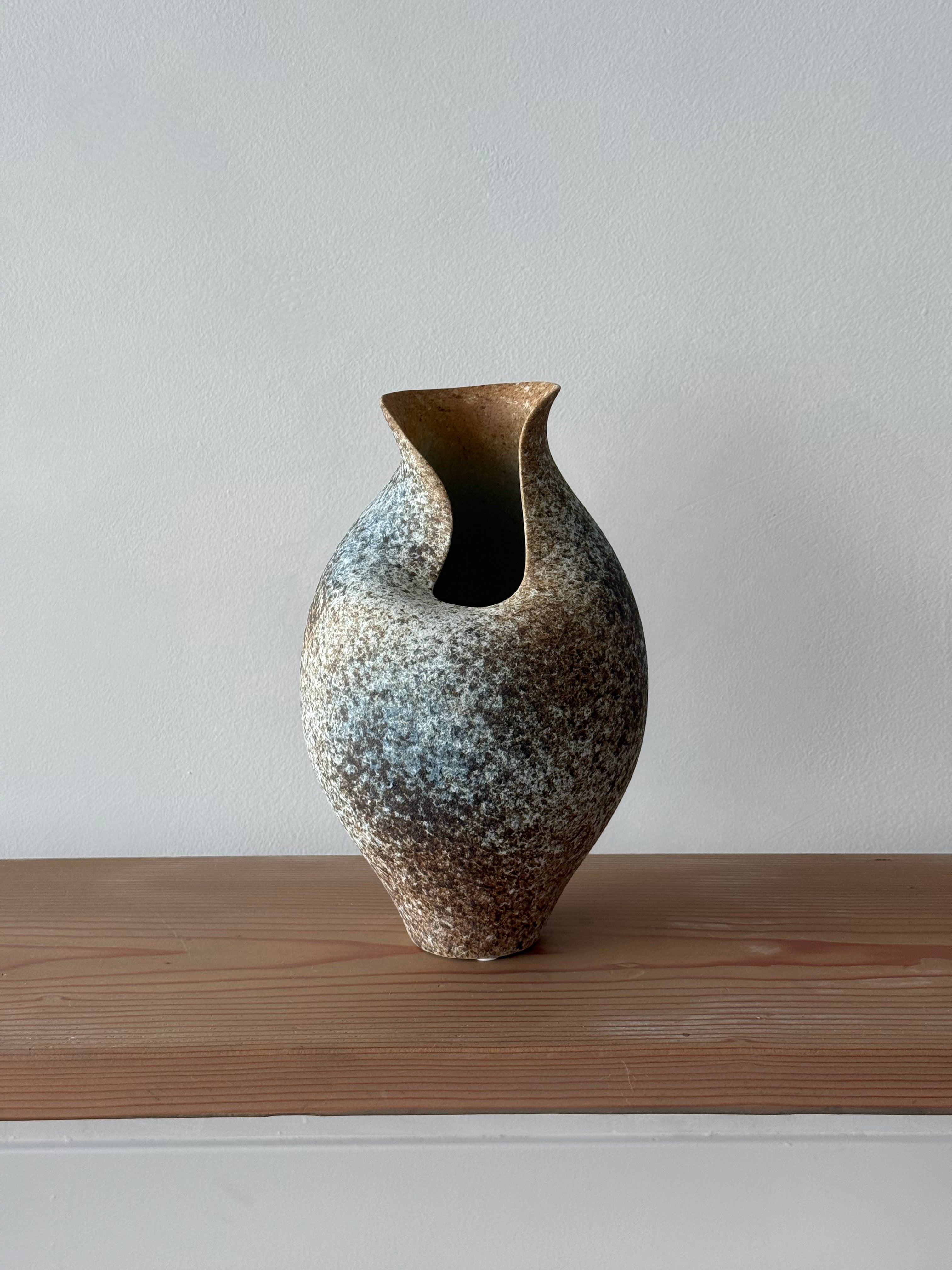 Speckled Stone Vase-1