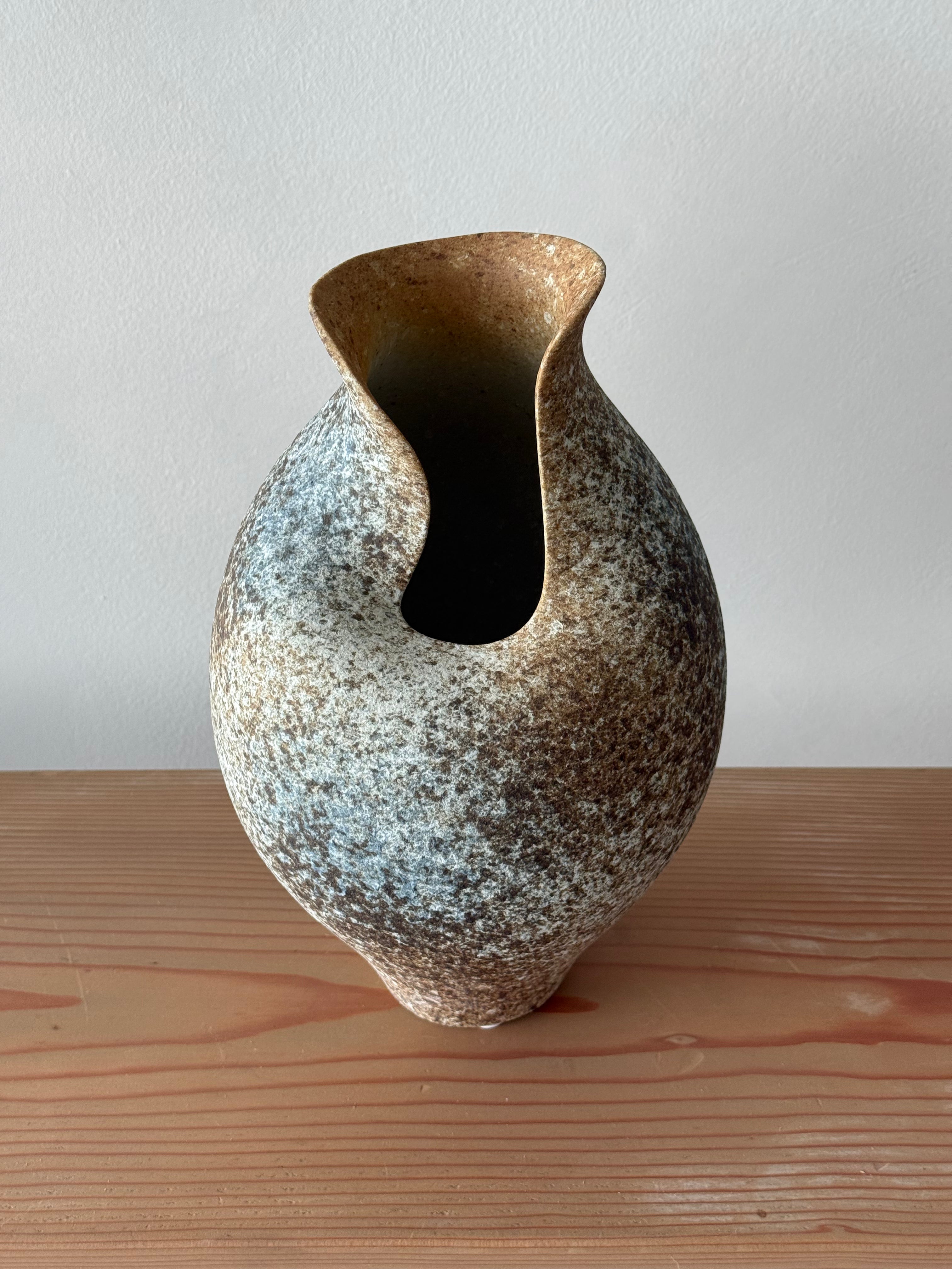 Speckled Stone Vase-3